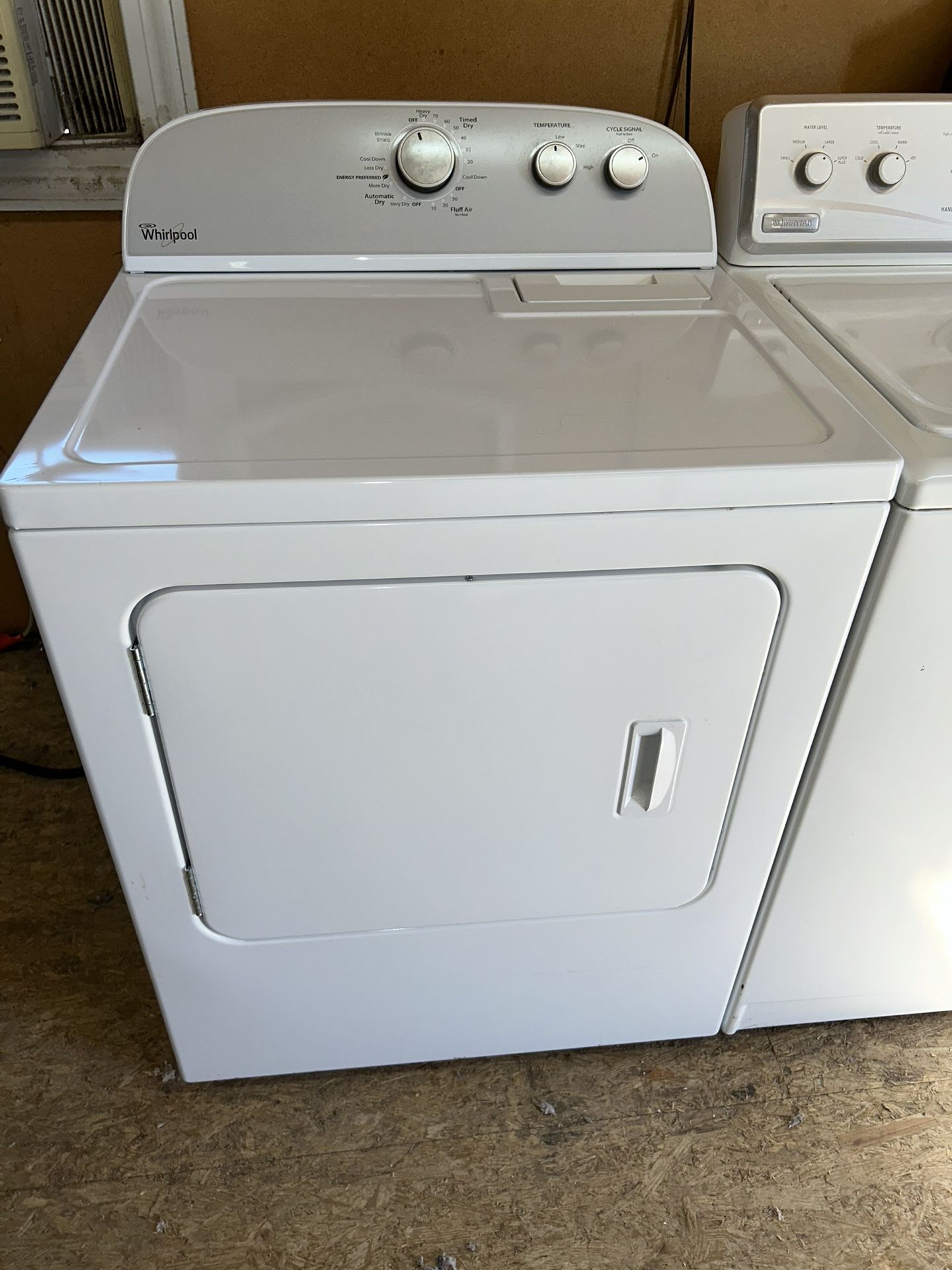 Whirlpool Super Capacity Dryer