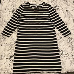 Striped Dress 🖤🤍