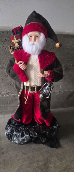 Large Decorative Santa Claus Figure