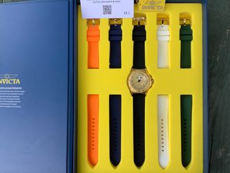 Invicta Ocean Predator Watch with 5 Interchangeable Bands