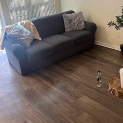 Sofa , Mirror , Small Entertainment Set