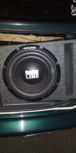 Alpine bass line 12