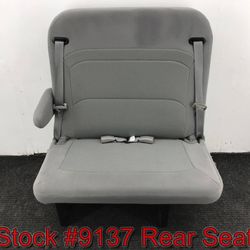 2-person Rear Bench Seat W/Belts For Ford Chevy Dodge Conversion Van Stock #9137