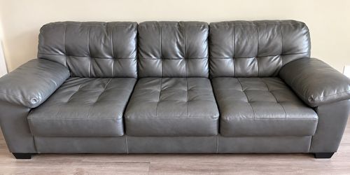 Gray 3-Seater Sofa