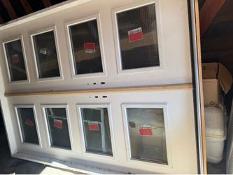 8’ tall French doors half off