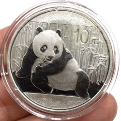 China 10 Yuan China .999 Silver