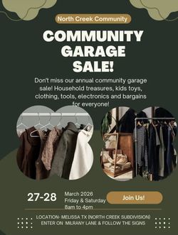 Garage Sale this weekend