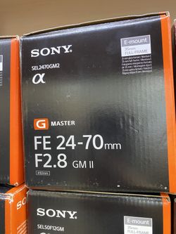 Sony 24-70 F2.8 GM II