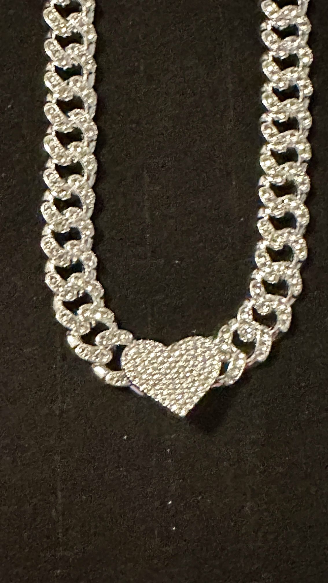 Women’s CZ Cuban Link Chain