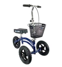KneeRover All Terrain Knee Walker Knee Scooter, Blue