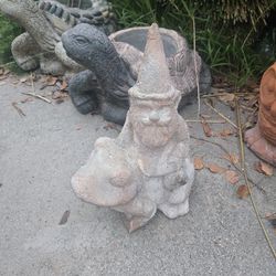 Fantastic old antique garden gnome