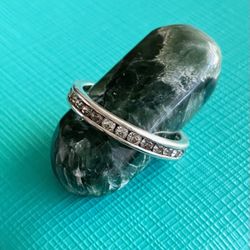 Silver Cubic Zirconia Ring 