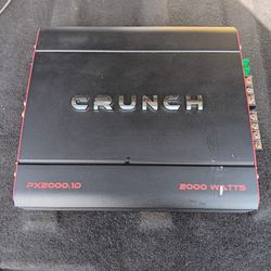 AMP CRUNCH 2000W.....$60 No Less  Firm Price 