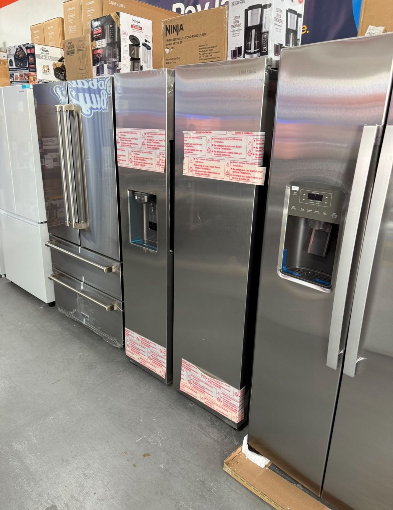Samsung Side By Side Refrigerator 27Cu Water+Icemaker New In Box