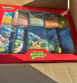 Pokemon Ascended heroes 5 mini tins 2pack Costco exclusive