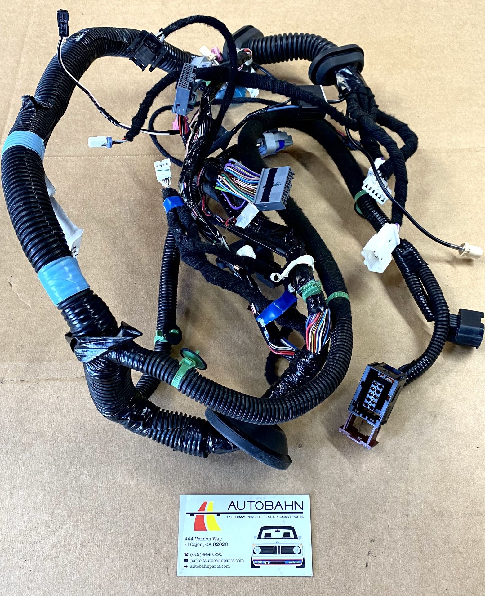 Tesla Model S 2013-2016 Front Passenger Door Wire Harness 1-004424-00-H