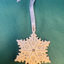 Vintage Pandora 2015 snowflake ornament