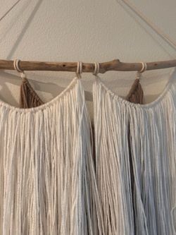 Fringe wall hanging