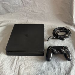 SONY PLAYSTATION 4 SLIM WITH CONTROLLER