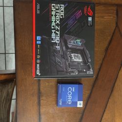 ASUS MOTHERBOARD AND i9 CORE CPU BUNDLE