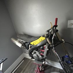 Black & Yellow Dirt Bike