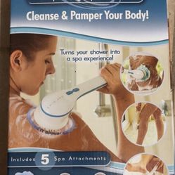 Spinning Spa Brush - 5 Attachments 