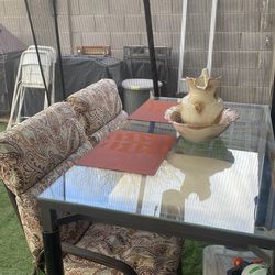 Table with Four Chairs