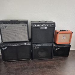Electric Guitar Combo Amplifier Fender Orange Line 6 (Trades Okay)