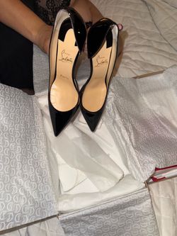 christian louboutin Iriza 85mm pumps.