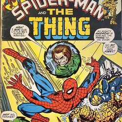 Marvel Team-up # 6 VF- Spider-man And The Thing 1973