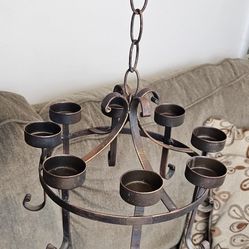 Copper Metal  Chandelier Candle Holder/Attachment included for hanging/Candle holder/Tea light Holder/Clean ready to Hang