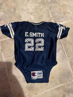 VTG 90s Dallas Cowboys Emmitt Smith #22 Baby SZ 6-9 Months Champion Jersey