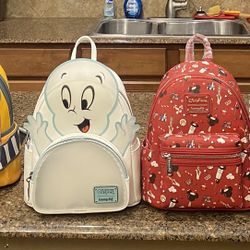 Brand new Loungefly backpacks-$60 each, $80 for the walle set, or all 7 for $300. Higley and ray. 