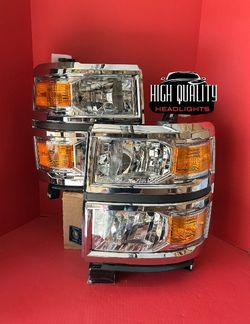 Chevy Silverado 2014-2015 headlights