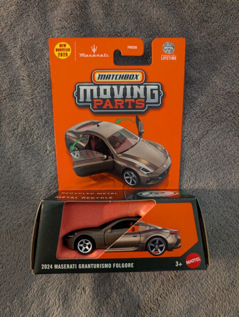Matchbox Moving Parts Maserati Granturismo Folgore
