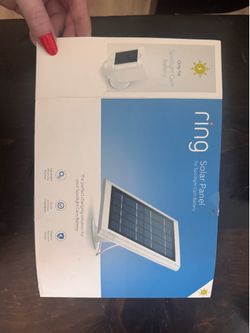 RING solar panel for Spotlight cam