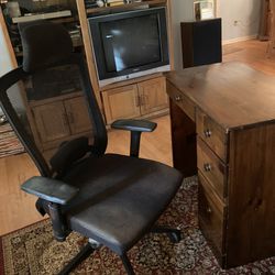 SALE: Vintage Small Rectangular Writing Desk (Solid wood) 