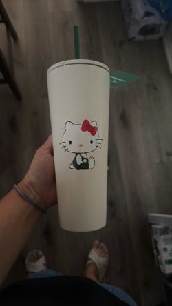 Hello kitty Starbucks tumbler