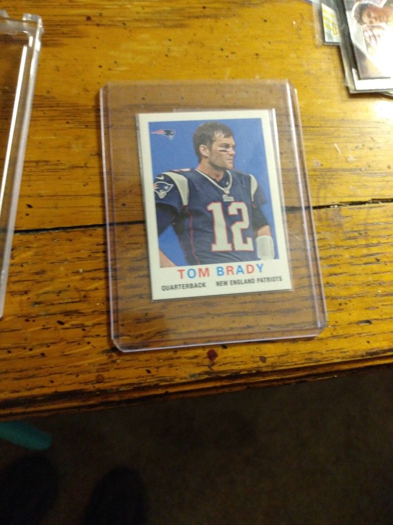 Tom Brady Mini Card