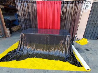 Tablecloth and backdrop