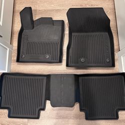 OEM Nissan Rogue All-Weather Floor Mats (2021-2025)