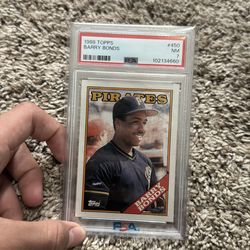 Barry Bonds psa7