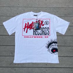 Hellstar Records T-Shirt FW24 'White'