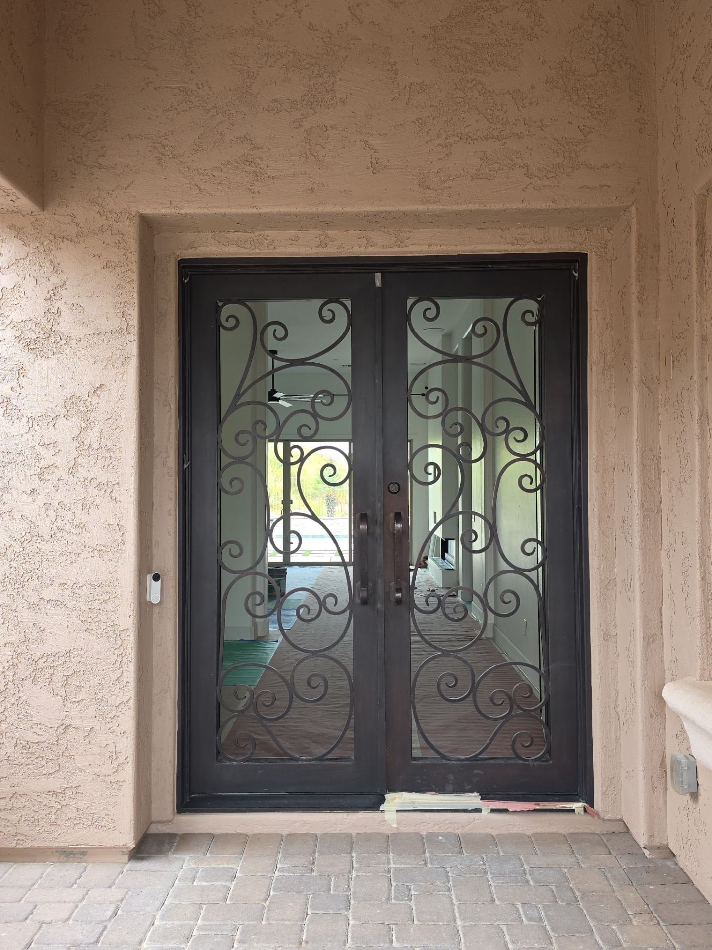 72x96 Iron door