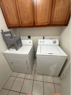Washer and Dryer