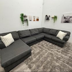 Gray Sectional Couch - Free Delivery