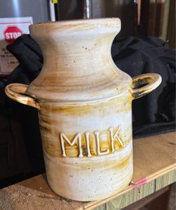 Ceramic Milk Can Jug with Handles