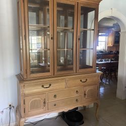 China Cabinet Vitrina Hutch Buffet