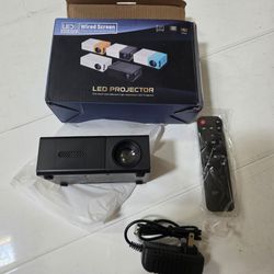 New home theater LED projector