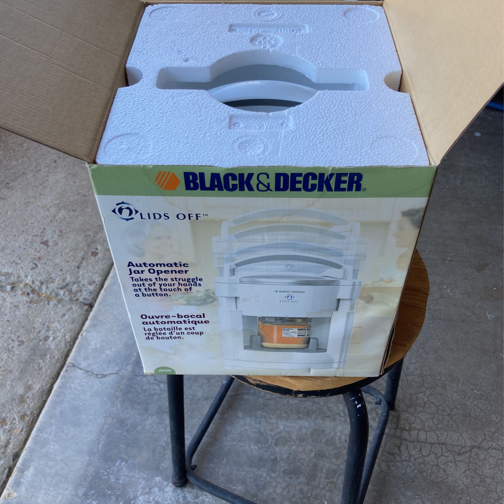 Black And Decker Automatic Jar Opener In Box
